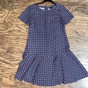 Short patterned dress